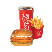 Meniu Dublu Chicken Burger